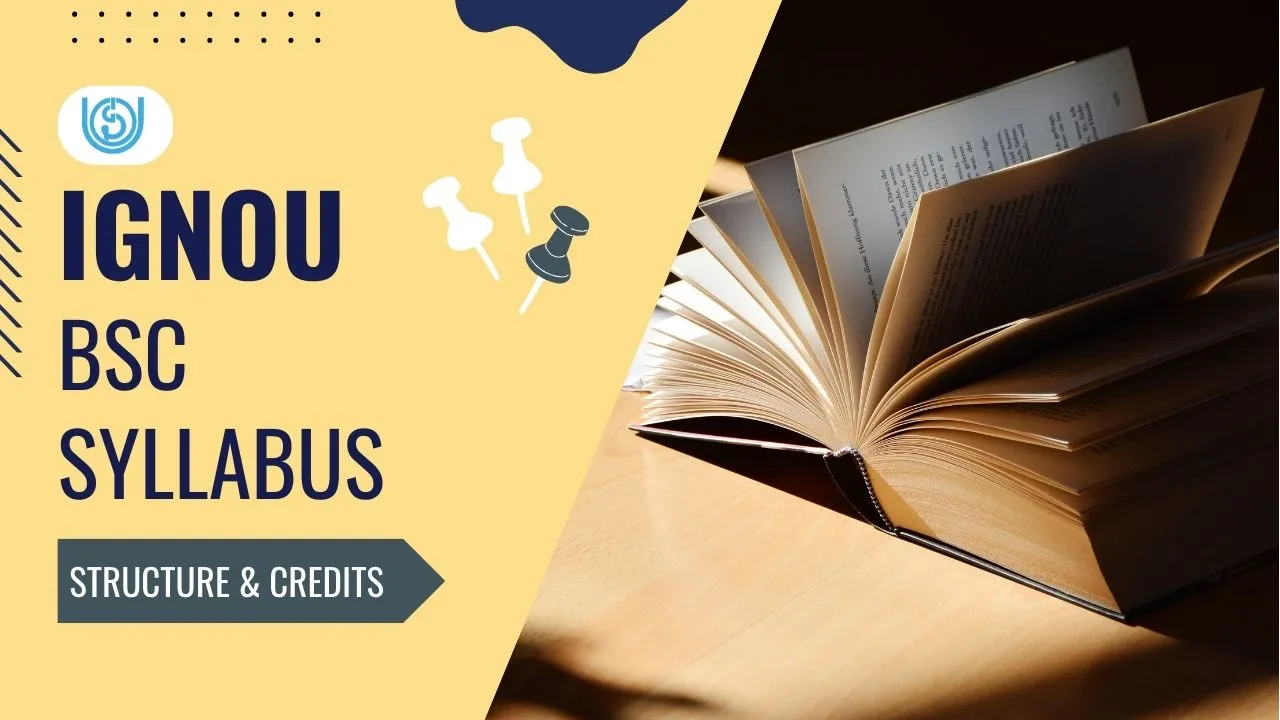 IGNOU BSc Syllabus 2024